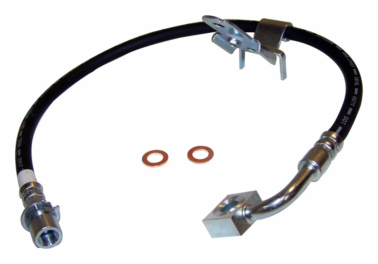 Crown Automotive - Metal Black Brake Hose - 5140861AA